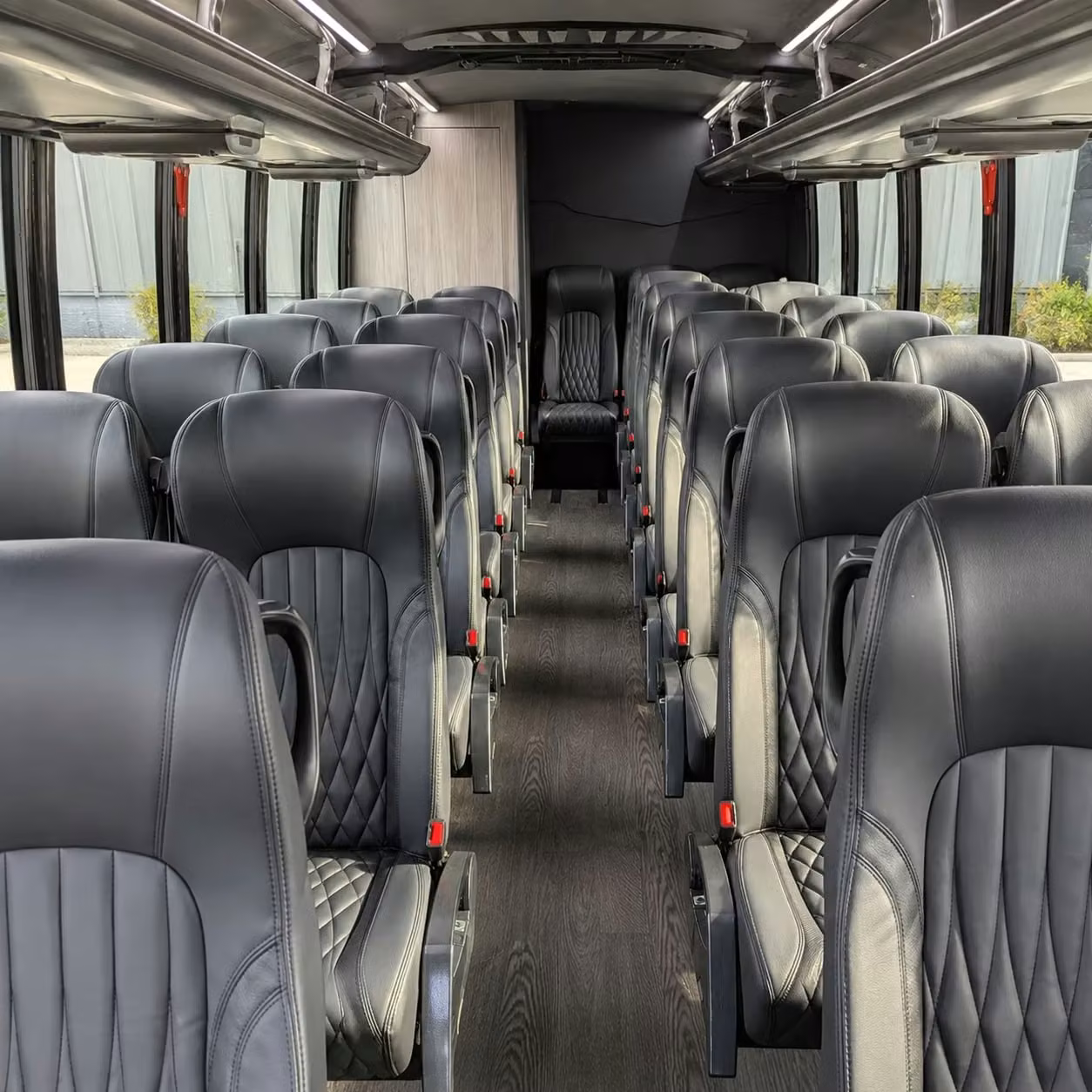 25 passenger minibus inside