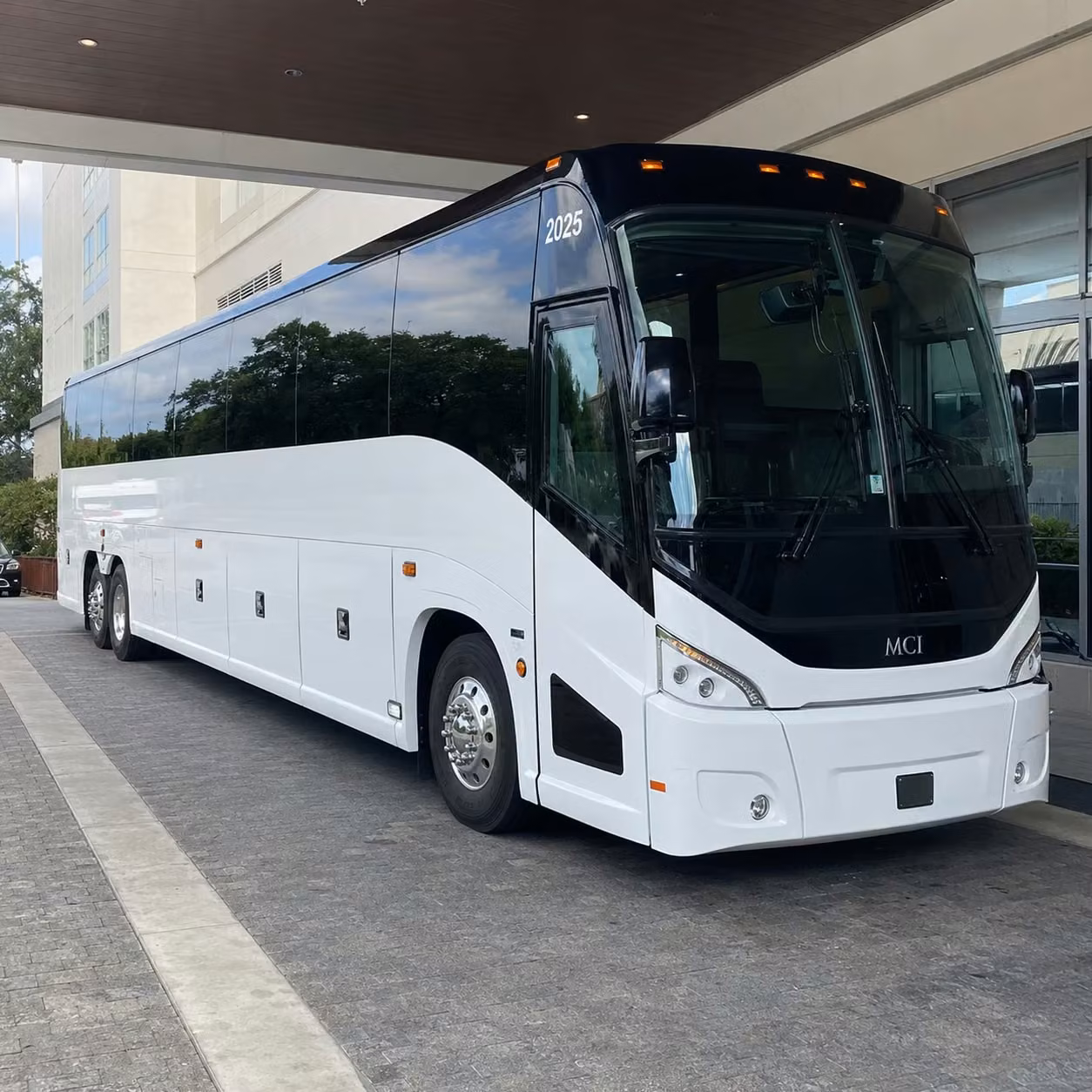 56 passenger charter bus
