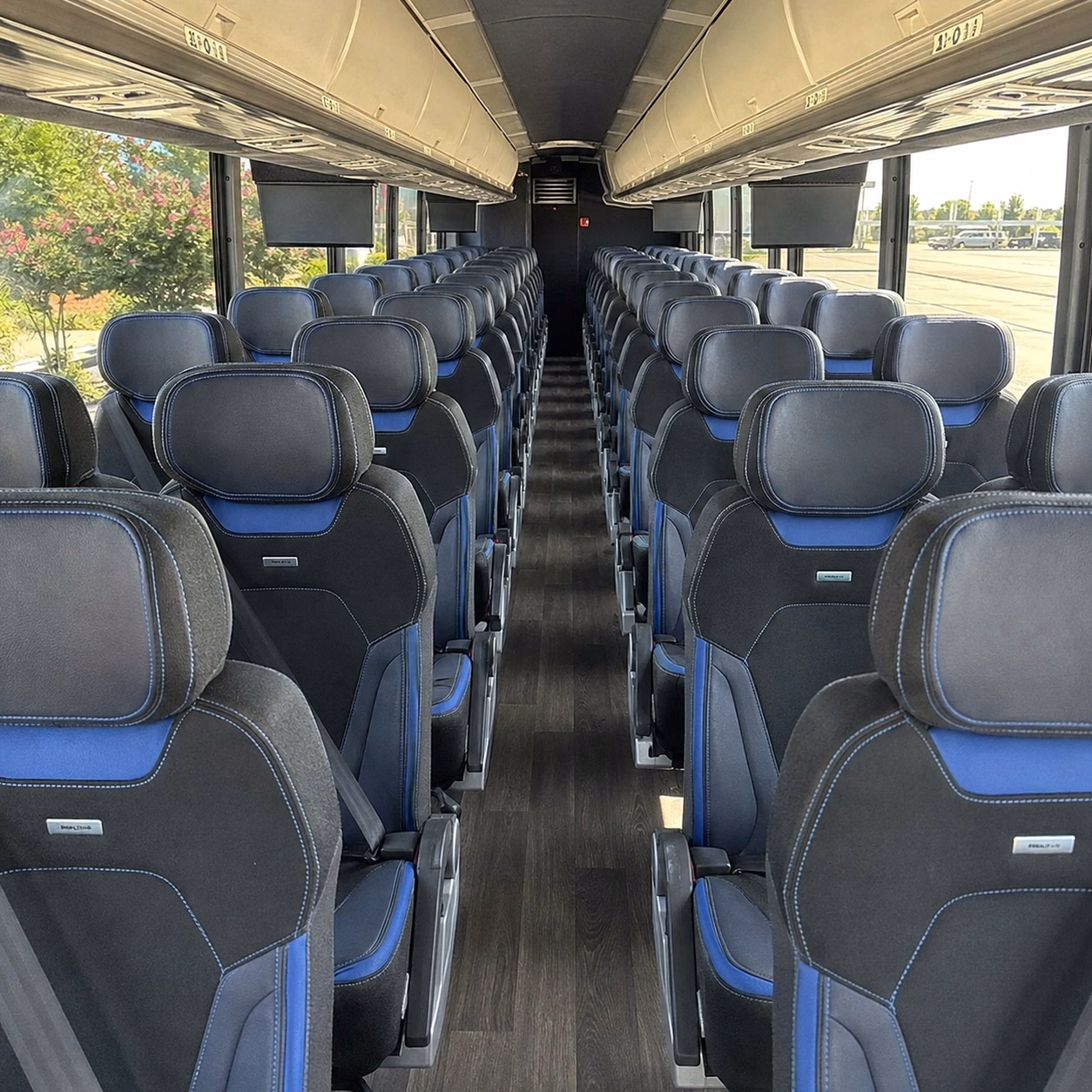 minneapolis charter bus interior gallery
