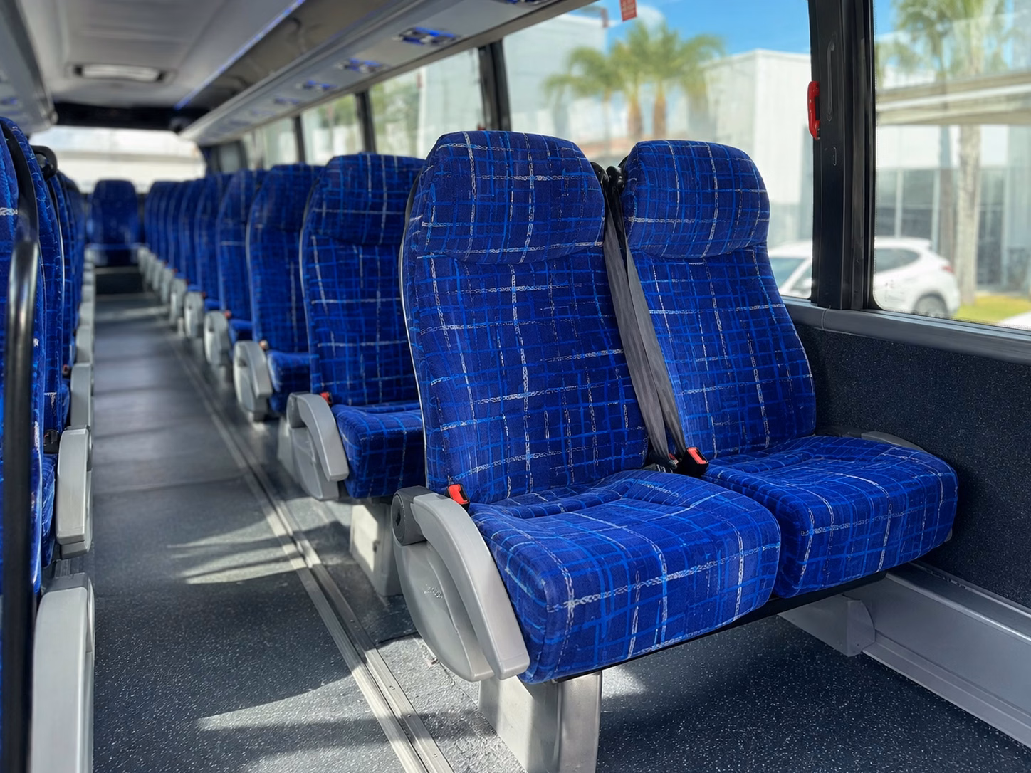 minneapolis charter bus rental inside