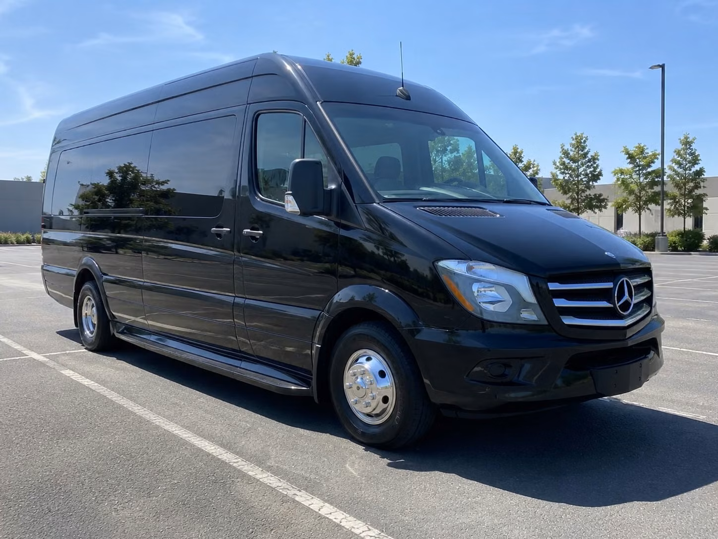 sprinter van with driver